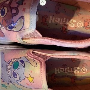 Disney Stitch & Angel Little Kid Girls Slip-On Shoes (size 11)